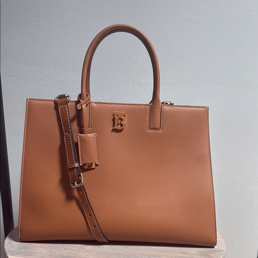 Burberry Leather Frances Tote